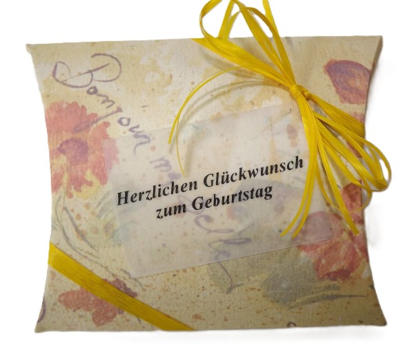 Geschenkpäckchen "Herzlichen Glückwunsch zum Geburtstag"