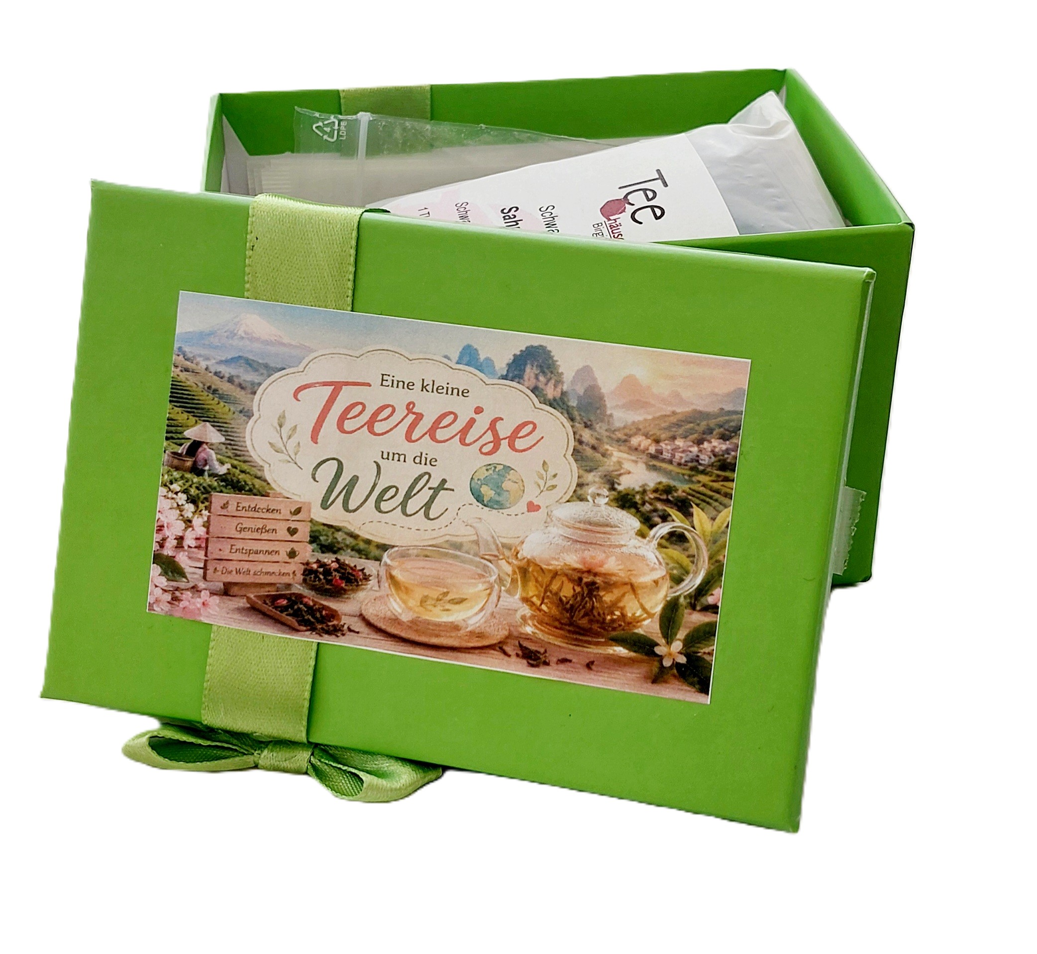 Kleine Teereise um die Welt